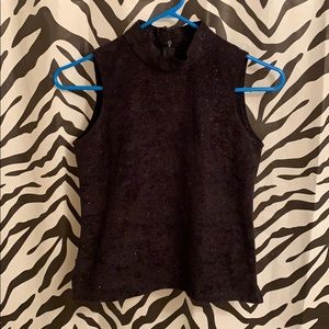 beautiful black blouse with glitter